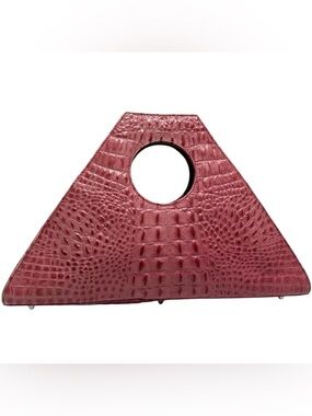 Poesis crocodile leather purse